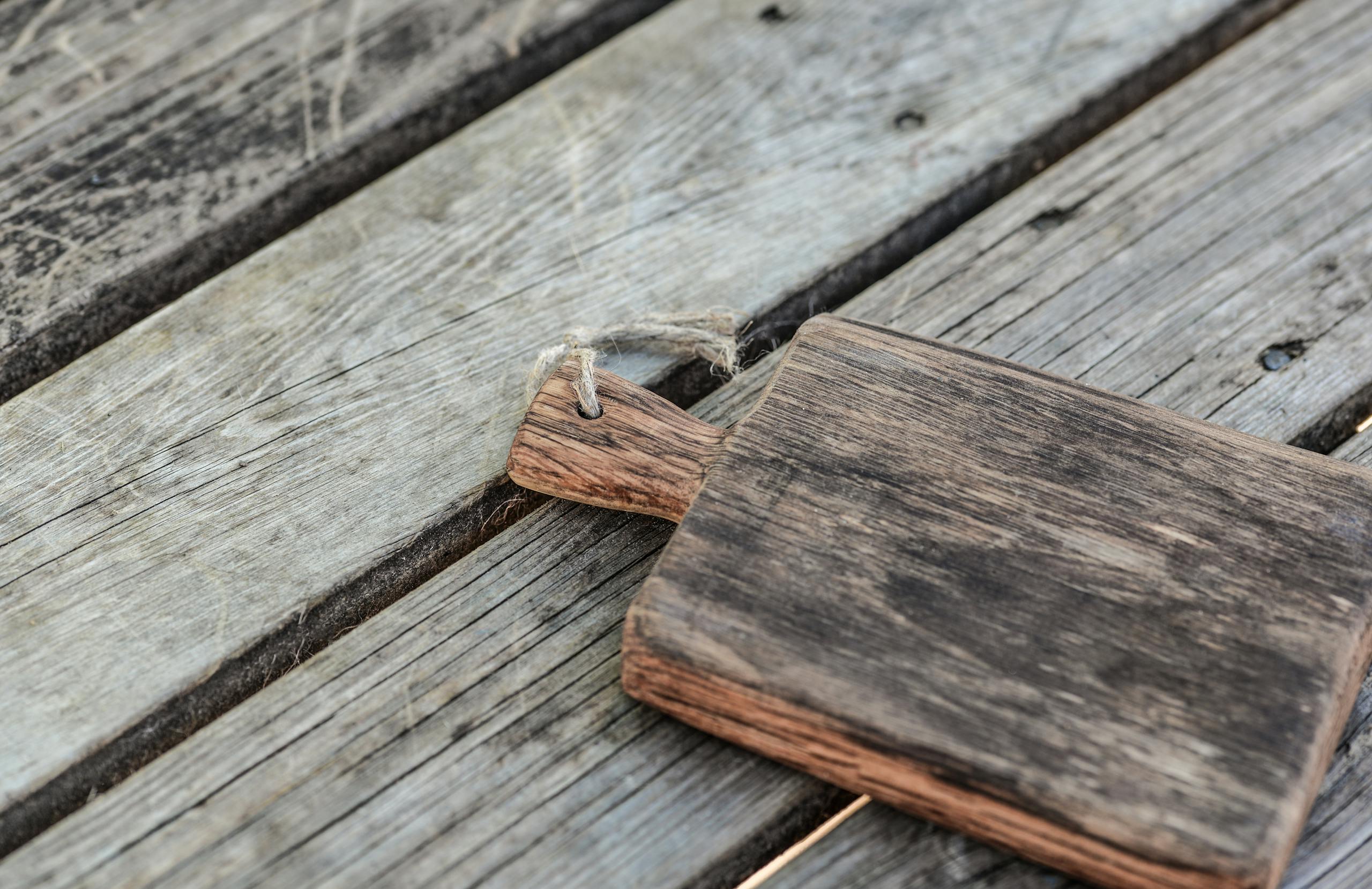 Brown Wooden Chopping Board Closeup Photography