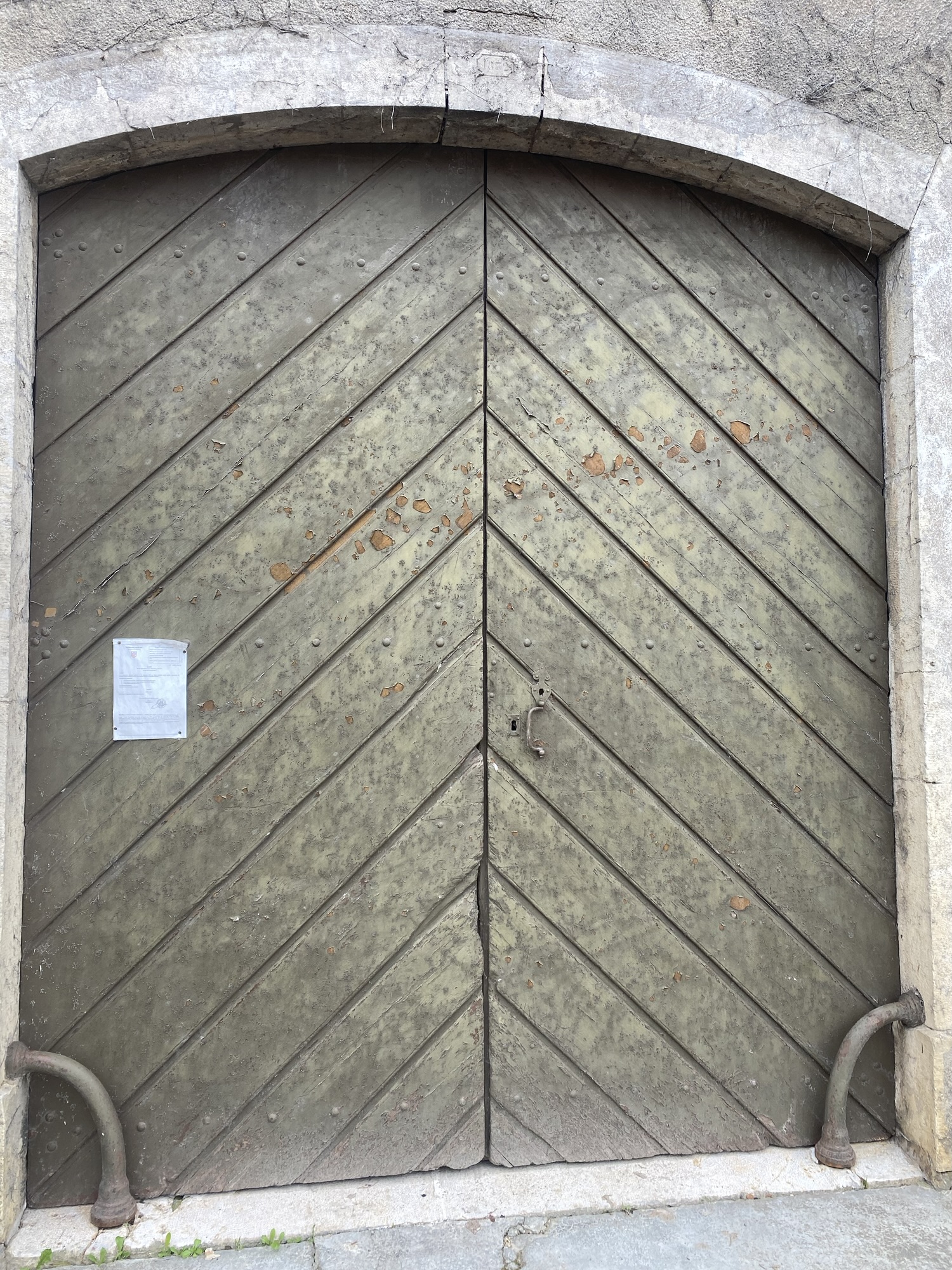 Porte domaine louis lequin debut 1900