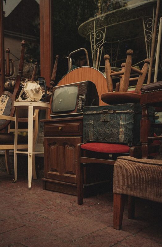 furniture in an antique store